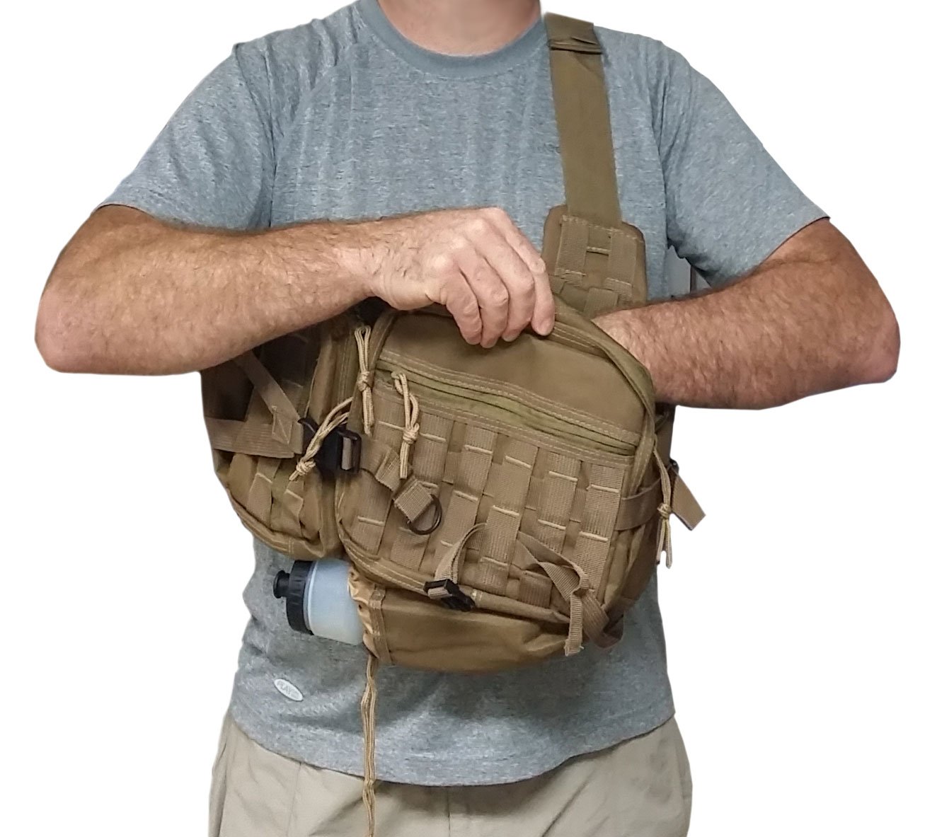 DDT Assassin (GoBag) Sling Bag Hydration Pack (Tan) Buy Online in