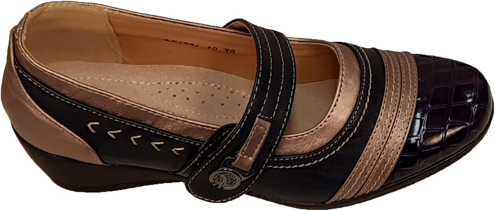 metallic mary jane shoes