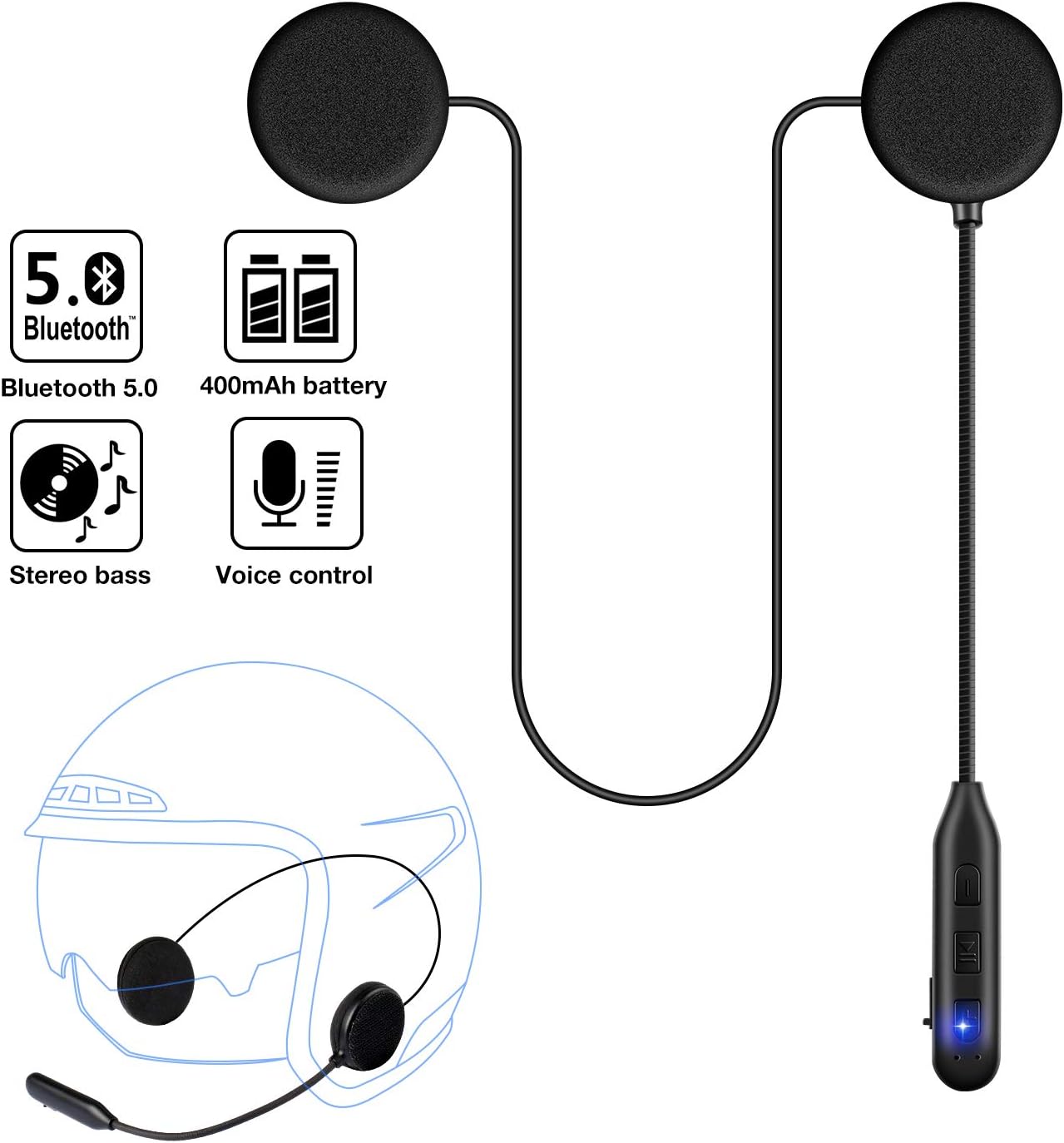 loudest helmet speakers
