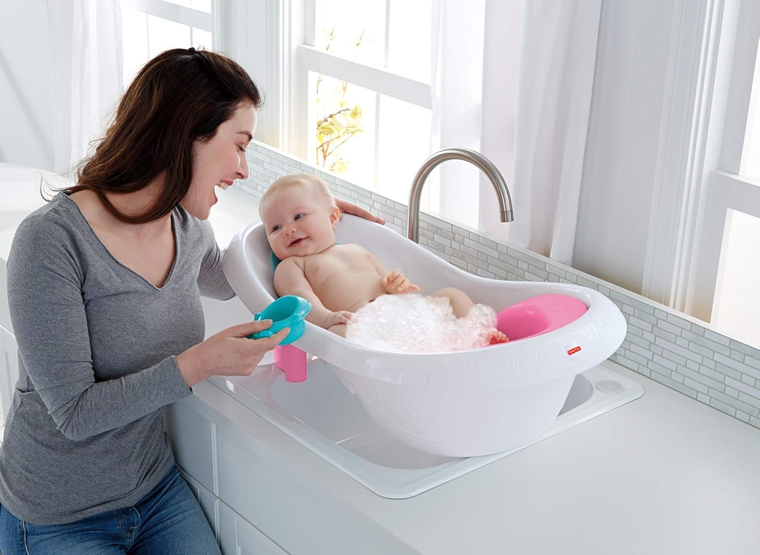 Fisher-Price 4-in-1 Sling 'n Seat Tub : Baby
