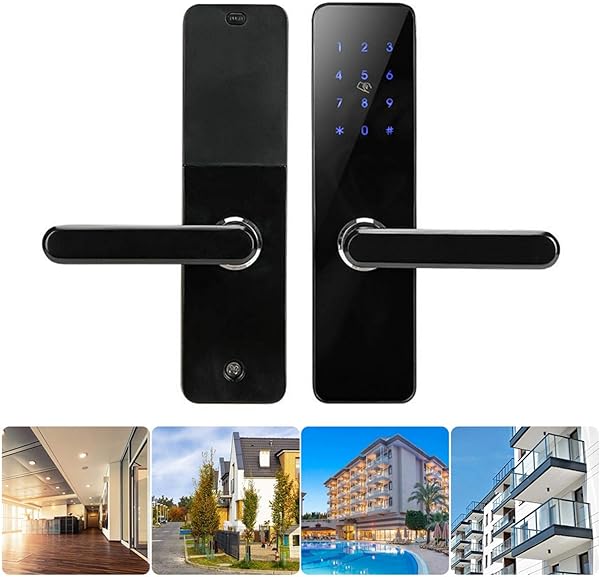 Mxzzand Elektronischer Trschlosscode Trschloss Passwort Trschloss Digital Smart Verhindern Sie DASS andere die Installation fr Apartment for Home fr Amazon Alexa gucken