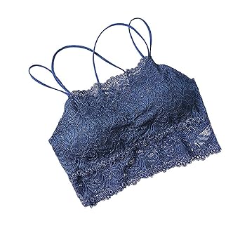friendGG Damen Sexy BH Top Feste Weste Spitze Nahtlose Atmungsaktiv Push Up UnterwäSche Damen Eingewickelt Brustrohr Bodenbil