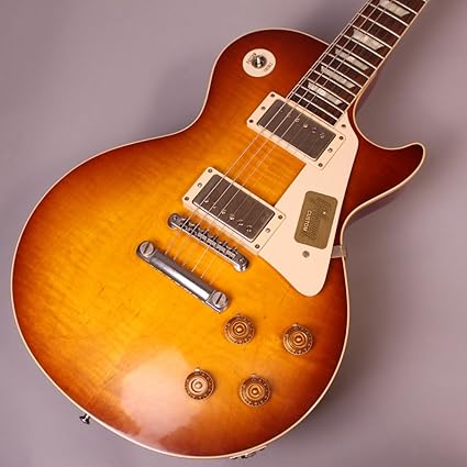 Amazon Gibson 1958 Les Paul Standard Plaintop Vos It レスポールスタンダード ギブソン エレキギター 楽器