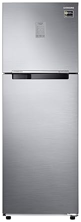 Samsung 275 L 2 Star Inverter Frost-Free Double Door Refrigerator (RT30T3722S8/HL, Elegant Inox, Convertible)