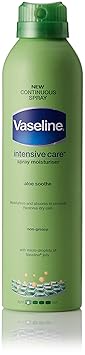 Vaseline Intensive Care Aloe Soothe Spray Moisturizer, 190ml