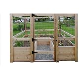 Amazon Com Outdoor Living Today Raised Cedar Garden Bed 8 X 8 Ft Garden Outdoor