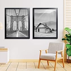 LaVie Home 20x25 Picture Frame Black, Puzzles Frame