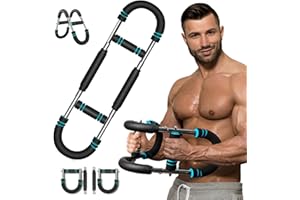 Twister Arm Trainer, Chest Workout Equipment, Three-Level Adjustable Forearm Strengthener at Home, Portable Fitness Exerciser