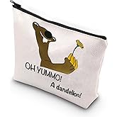 VAMSII Sid The Sloth Gift Oh Yummo! A Dandelion Zipper Pouch Makeup Bag (OH YUMMO!)