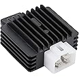 GOOFIT 12V 4 Pin DC Voltage Regulator Rectifier for GY6 Engine50cc 60cc 80cc 125cc 150cc Chinese Dirt Bikes Go Karts Gas Scooter ATV Moped