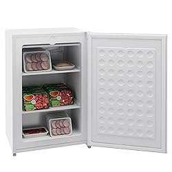 HOMCOM Upright Freezer, 3.0 Cubic Feet Compact Mini