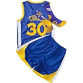 Kids Basketball Jersey Set-Youth Basketball Jersey (Tank Top+Shorts+Socks)-3pc Basketball Jerseys for Boys Girls