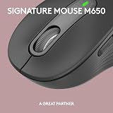 Logitech Signature Slim K950 Wireless Keyboard Graphite UK Layout view 8