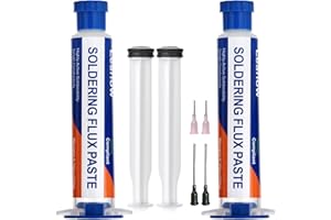 Lesnow Solder Flux Paste, 2 sets No Clean Soldering Flux For Electronics Desoldering, Soldering, Solder Fluxs For Electronics Repair And Disassemble Electrical Components