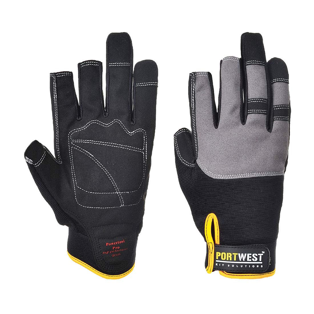 Portwest A740 Powertool Pro - High Performance Glove Black, X-Large