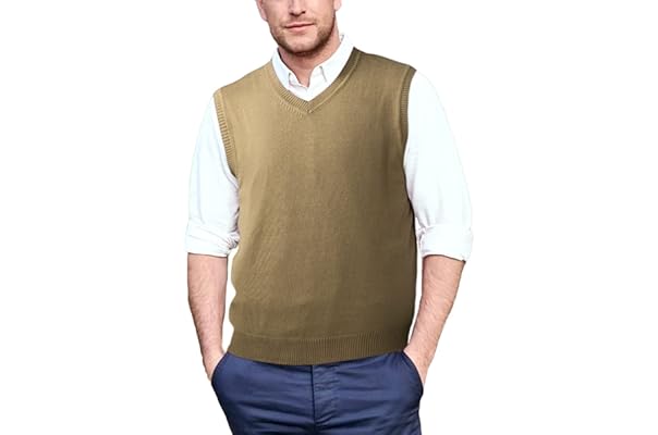 mens sweater vests amazon