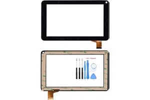GR Touch Screen Digitizer Panel for RCA RCT6077W2 RCT6077W22 RCT6272W23 RCT6378W2 7 Inch Tablet PC (Black)