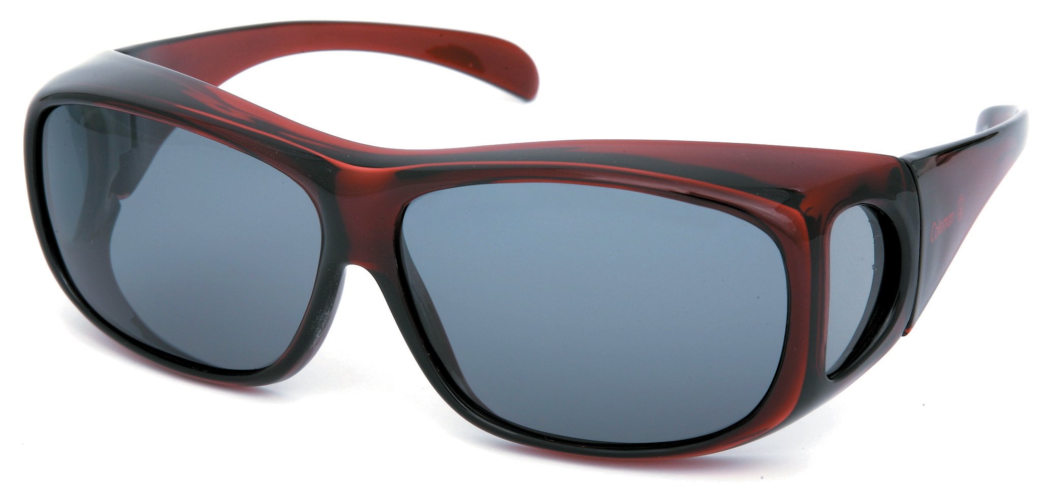 [コールマン] メガネの上からかけられる偏光オーバーグラス クリアワイン・CO-3012-3 -.商品画像