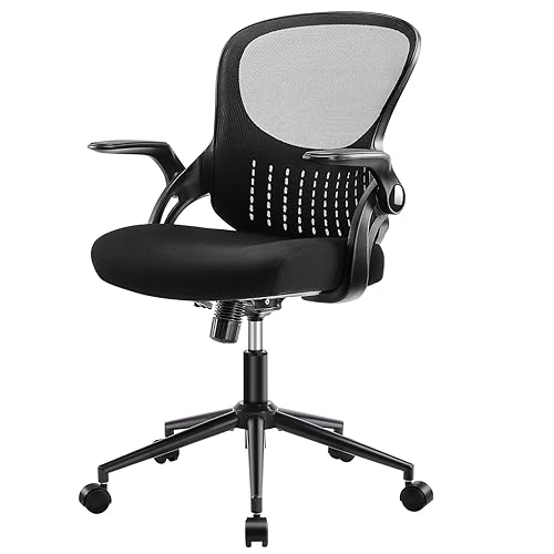SMUG Office Computer Gaming Desk Chair, Ergonomic Mid-Back Mesh