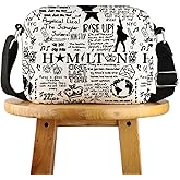 POFULL Musical Lover Crossbody Bag Musical Merchandise Theater Fans Gift