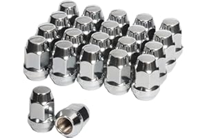 TAGMORE M12X1.5 Lug Nuts - 20pcs Wheel Nut Set Compatible with Buick, Dodge, Chrysler, Ford, GMC, Cadillac, Chevrolet/Chevy, Lincoln, Toyota, Hyundai, Pontiac