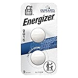 Energizer 2016 Batteries (2 Pack), 3V Lithium Coin