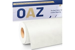 OAZ Self Adhesive Leather Repair Tape, 16X31.5 inch Leather Repair Patch for Furniture, Leather Repair Kit for Car Seats, Cou