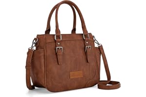 Montana West Wrangler Tote Bags for Women Medium Crossbody Purses Designer Top Handle Handbags