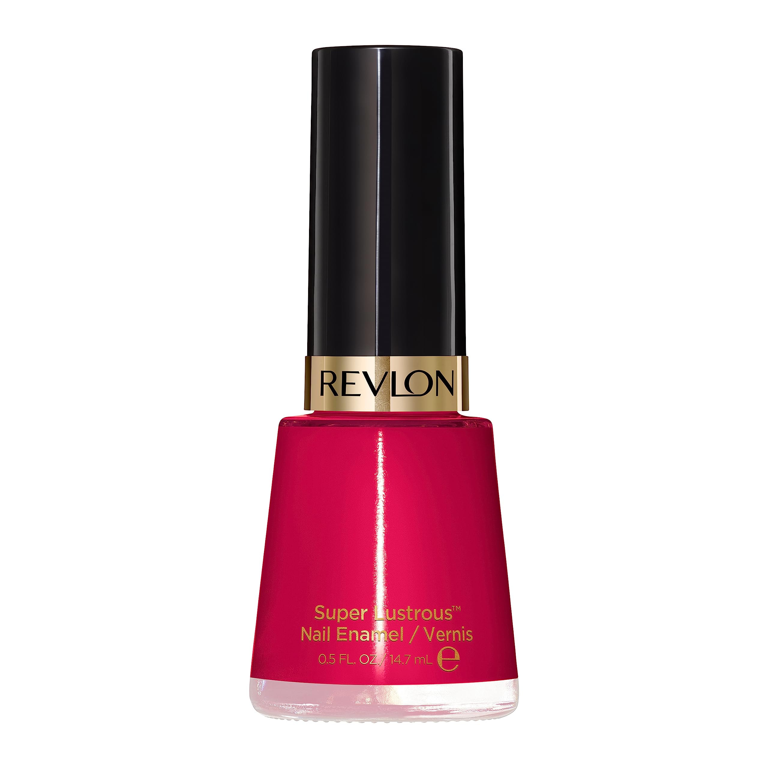 Revlon Super Lustrous Nail Polish, Chip-Resistant & Longwear Formula, High Shine Finish, 270 Cherries In The Snow, 0.5 fl oz - Image 2