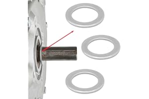 WNOOENG Clutch Spacer Shim for Mini Bike Go Kart 3/4 Shaft, for Coleman CT200U BT200X KT196 Baja MB165 Massimo MB200 Predator 212cc 6.5hp GX160 GX200 Engine 30 Series Torque Converter Shim