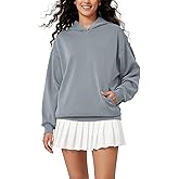 ODODOS Women's Modal Soft Oversized Hoodies Long Sleeve Hooded Sweatshirts Pullover Top with Kangaroo Pocket