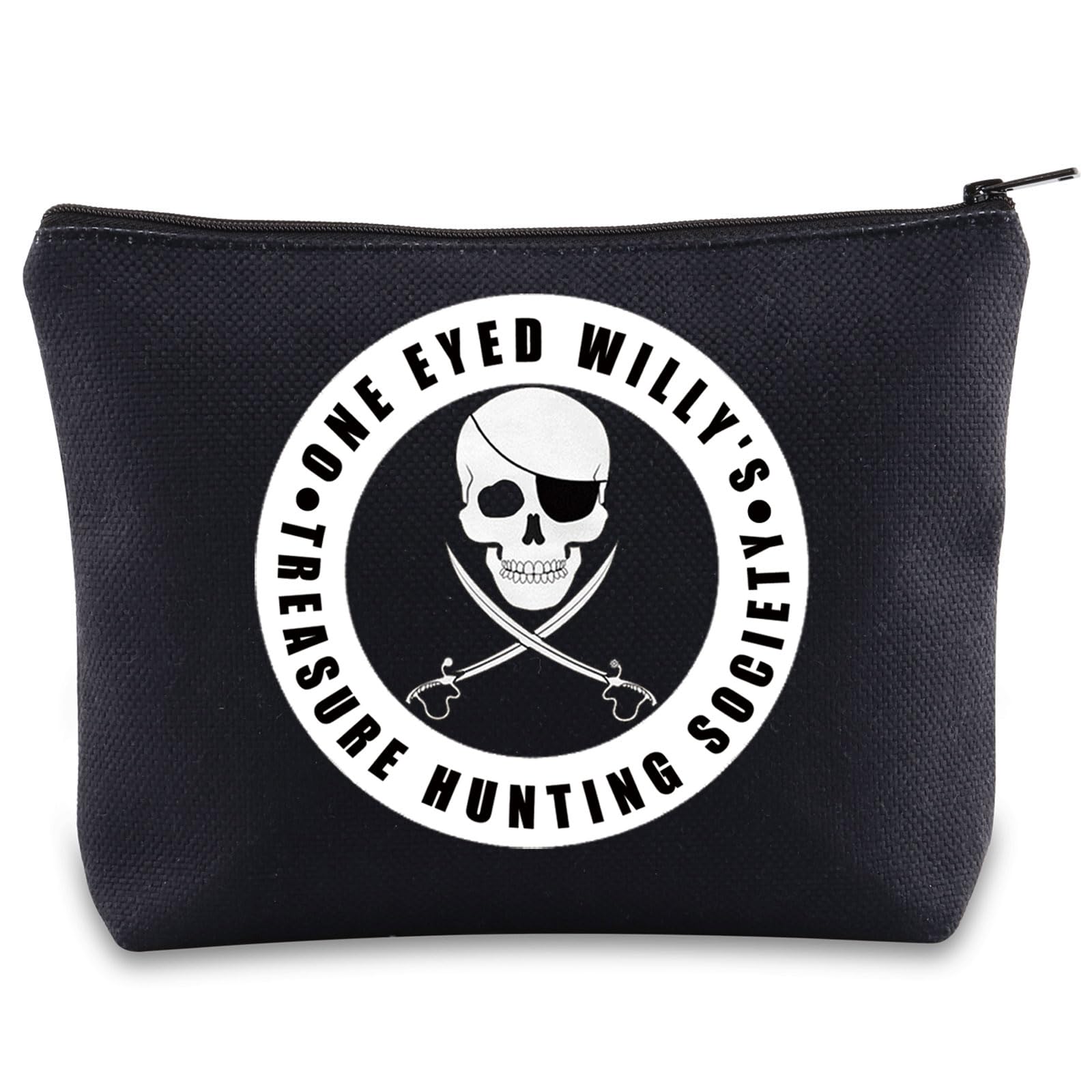 One Eyed Willy Makeup Bag Willy's Treasure Hunting Society Gifts Pirate Captain Gifts Mama Fratelli Gifts (ONE Eyed UK)