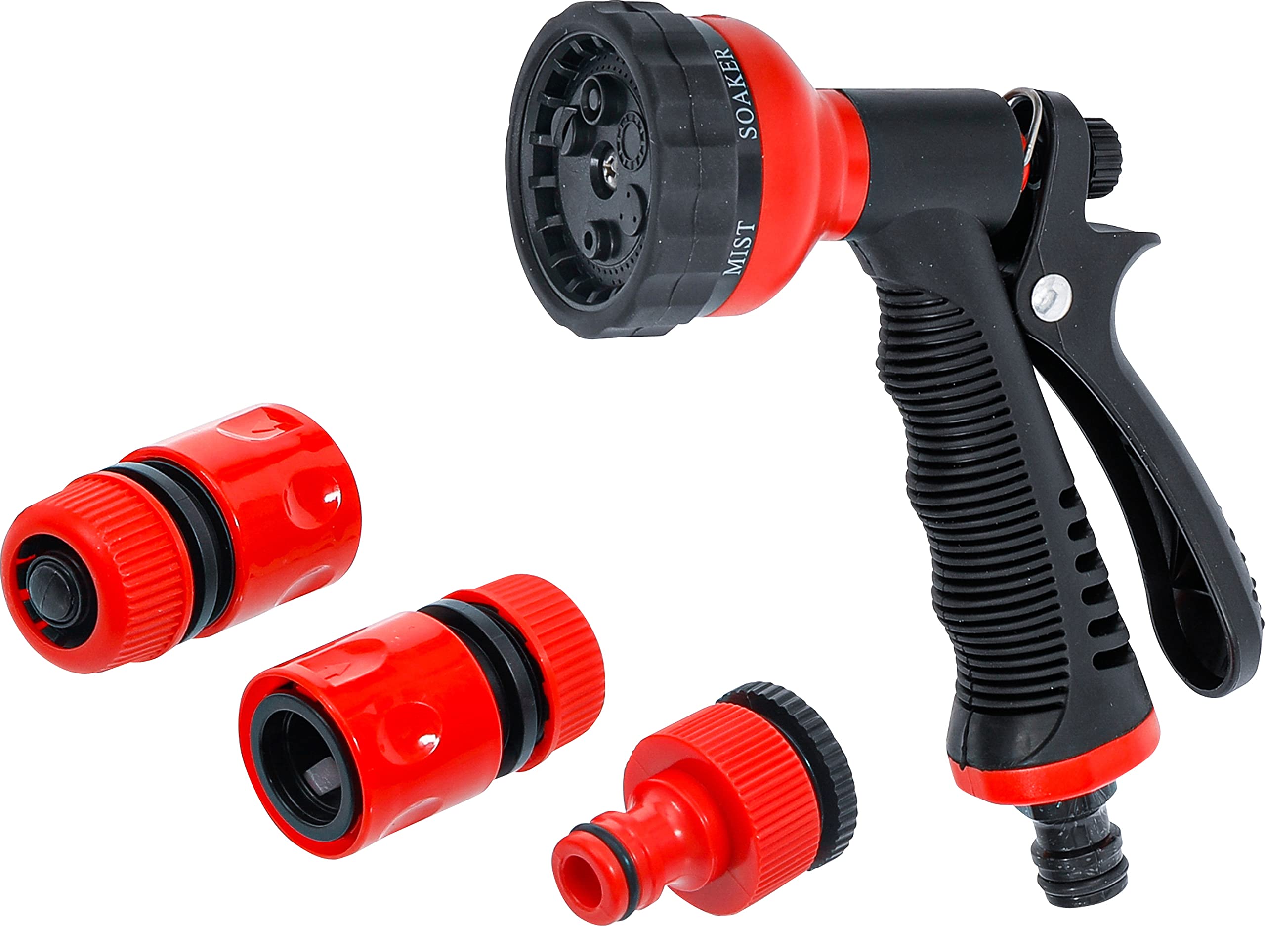 BGS Diy 70905 | Multifunction Garden Hand Shower | with 6 Functions | 5-pcs.