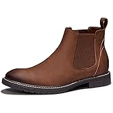 TruVeld Mens Chelsea Boots Men Dress Boots Slip on Boots for Men Casual Ankle Boots