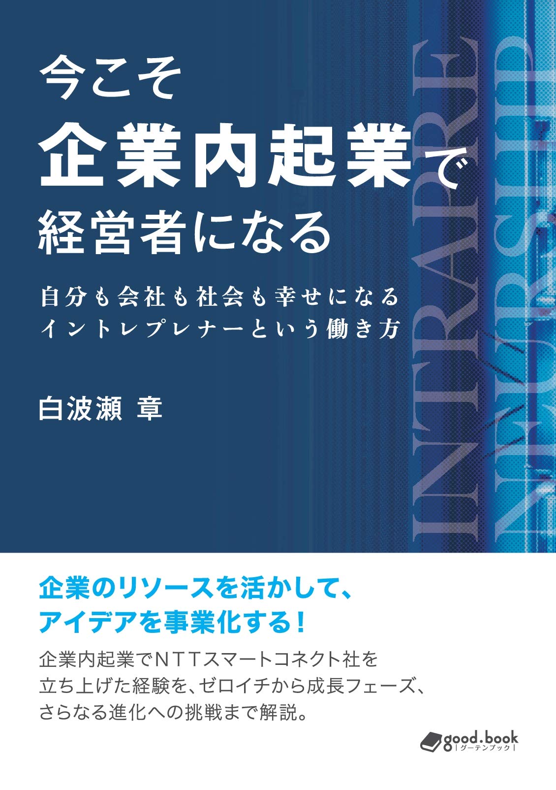 今こそ企業内起業で経営者になる 自分も会社も社会も幸せになるイントレプレナーという働き方 Nextpublishing 白波瀬 章 本 通販 Amazon