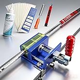 Crestgolf Golf Repair Kit Drill-Free &amp; Drill Installation for Regripping Golf Clubs