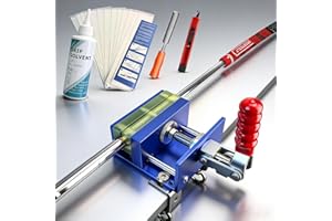 Crestgolf Premium Grip Repair Kits for Regripping Golf Clubs, Comes with Removal Tool Hook, 13PCS Tapes, 5oz Solvent, Tape St
