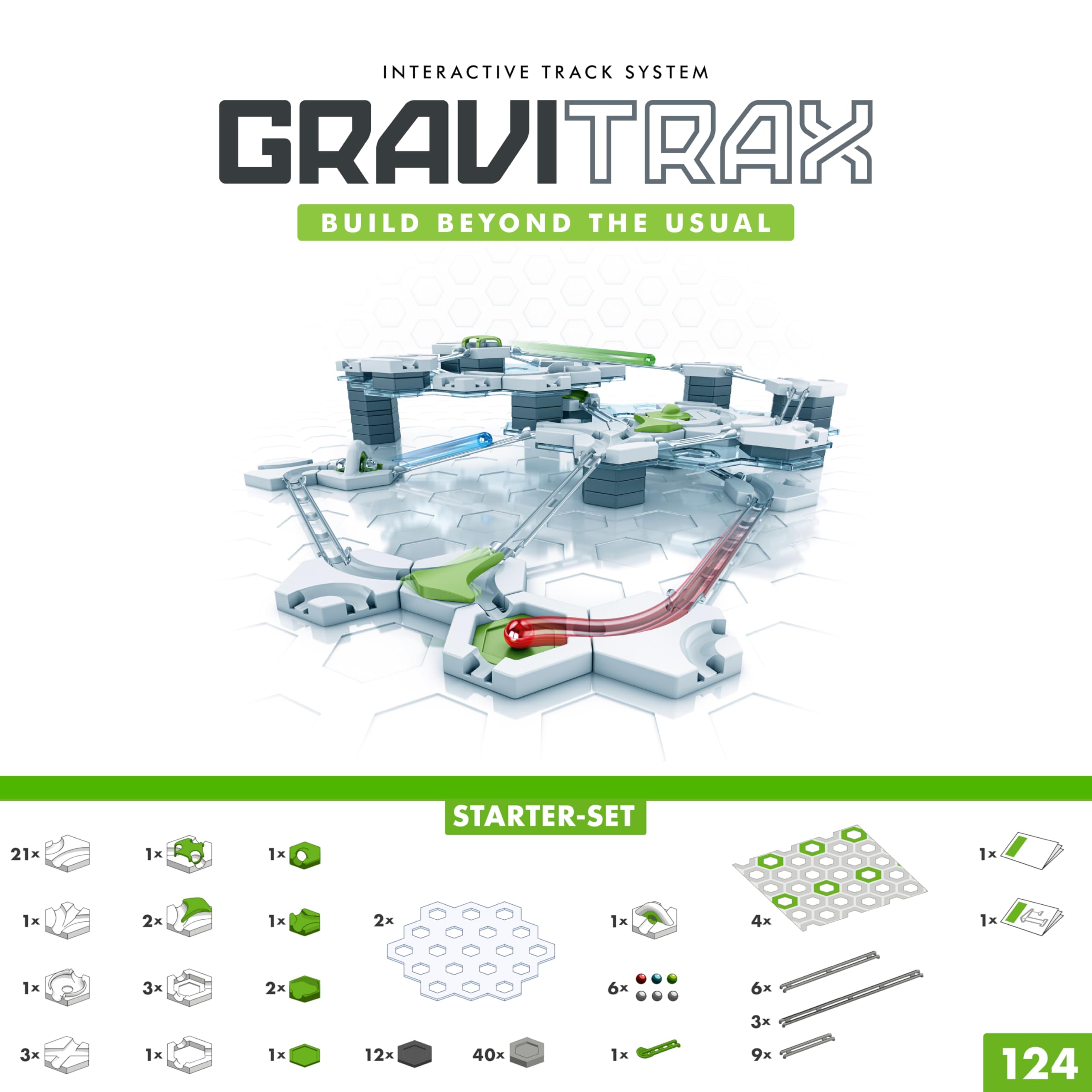 Ravensburger GraviTrax Starter Set - Gravity & Magnetic Marble Game - MESH Accredited STEM Toy for Kids - Brain-Building, Educational Gift - Engages Critical Thinking, Problem Solving - Ages 8+