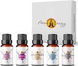 Aroma Energy Fragrance Oil Gift Set 5x10ml for Candles & Diffusers
