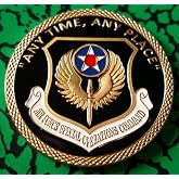 Air Force Special Operations Command - Any Time, Any Place Military Challenge Honor Coin