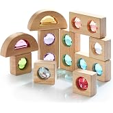 Guidecraft Gemstone Unit Blocks - Set of 10