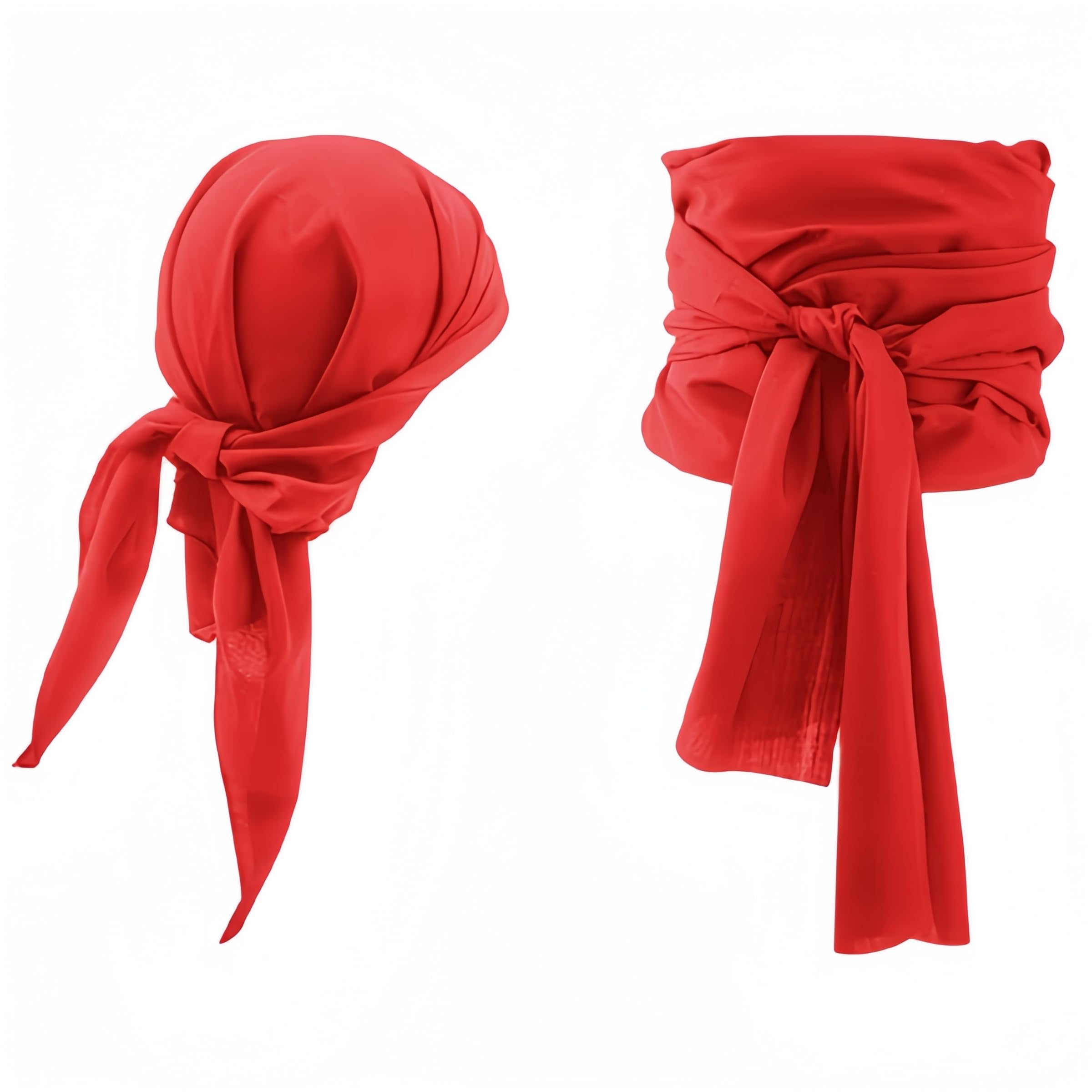 Proumhang Pirate Costume Accessories Set Pirate Sash Belt Headband Waist Belt Pirate Captain Medieval Large Sash Pirate Head Scarf Bandanas for Halloween Kids Adult