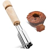 Cupcake Corer, Stainless Steel Cupcake Corer Tool Used for Cupcake Filler Tool Cake Cupcake Corer Tool Reusable Corer Tool Kitchen Cookie Baking Filling and Decorating Cupcake Accessories Tool
