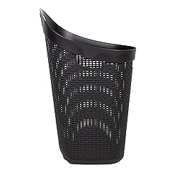 Mind Reader 60L Rolling Laundry Hamper, Clothes