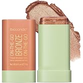 SWETIYOU Makeup Bronzer Stick, On-the-Go Tinted Stick, Rich Glow | Hydrating Solid Moisturizer with Bronze Tint, Natural Bronzed Glow, Blends Effortlessly, for Eyes, Cheeks &amp; Body