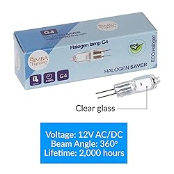Simba Lighting Halogen G4 T3 10 Watt 120lm Bi-Pin