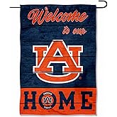 Auburn Welcome To Our Home Double Sided Garden Yard Flag