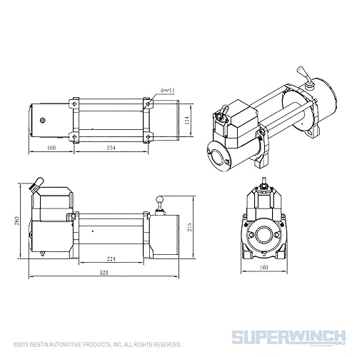 Cabrestante Superwinch 1510200 Lp 10000