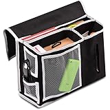 Chinatera 6-Pocket Storage Bedside Mattress Book Remote Caddy Homeware Organizer