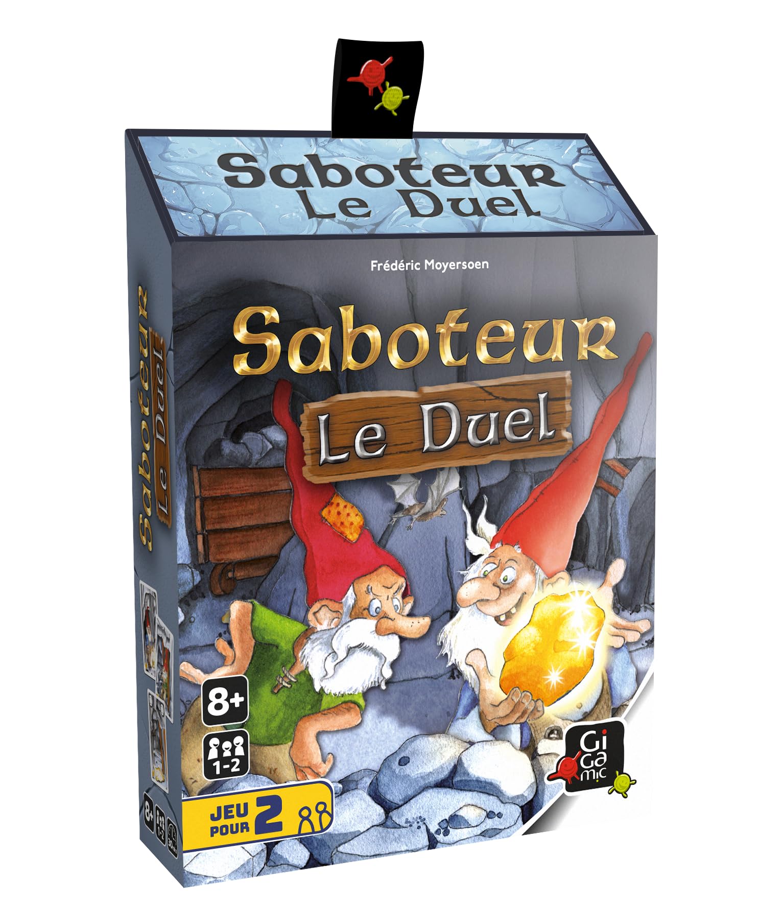 GIGAMIC Saboteur: Le Duel - 2-Player Board Game - Age 9+